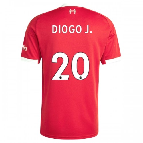 Liverpool Diogo J 20 Fodboldtrøje Hjemmebane 2025-26 Liverpool Diogo J 20 Fodboldtrøje Hjemmebane 2025-26